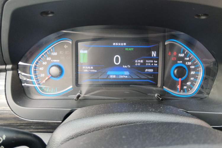 Used BAIC New Energy EX 2018 EX360 New Style Edition Odometer Close Up