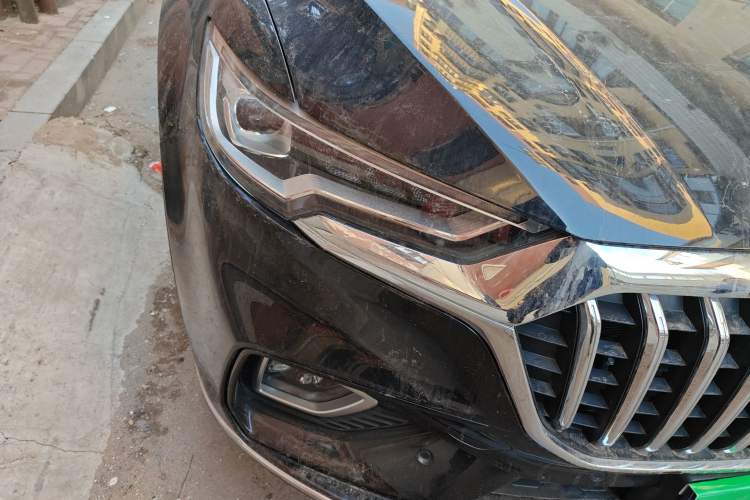 Used Hongqi HS5 2019 2.0T Smart Connect Flagship All-Wheel-Drive Version Right Front Headlight