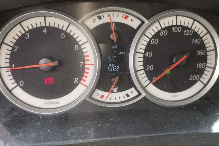 Used Suzuki Liana A6 2015 Hatchback 1.4L Manual Ideal Model Odometer Close Up