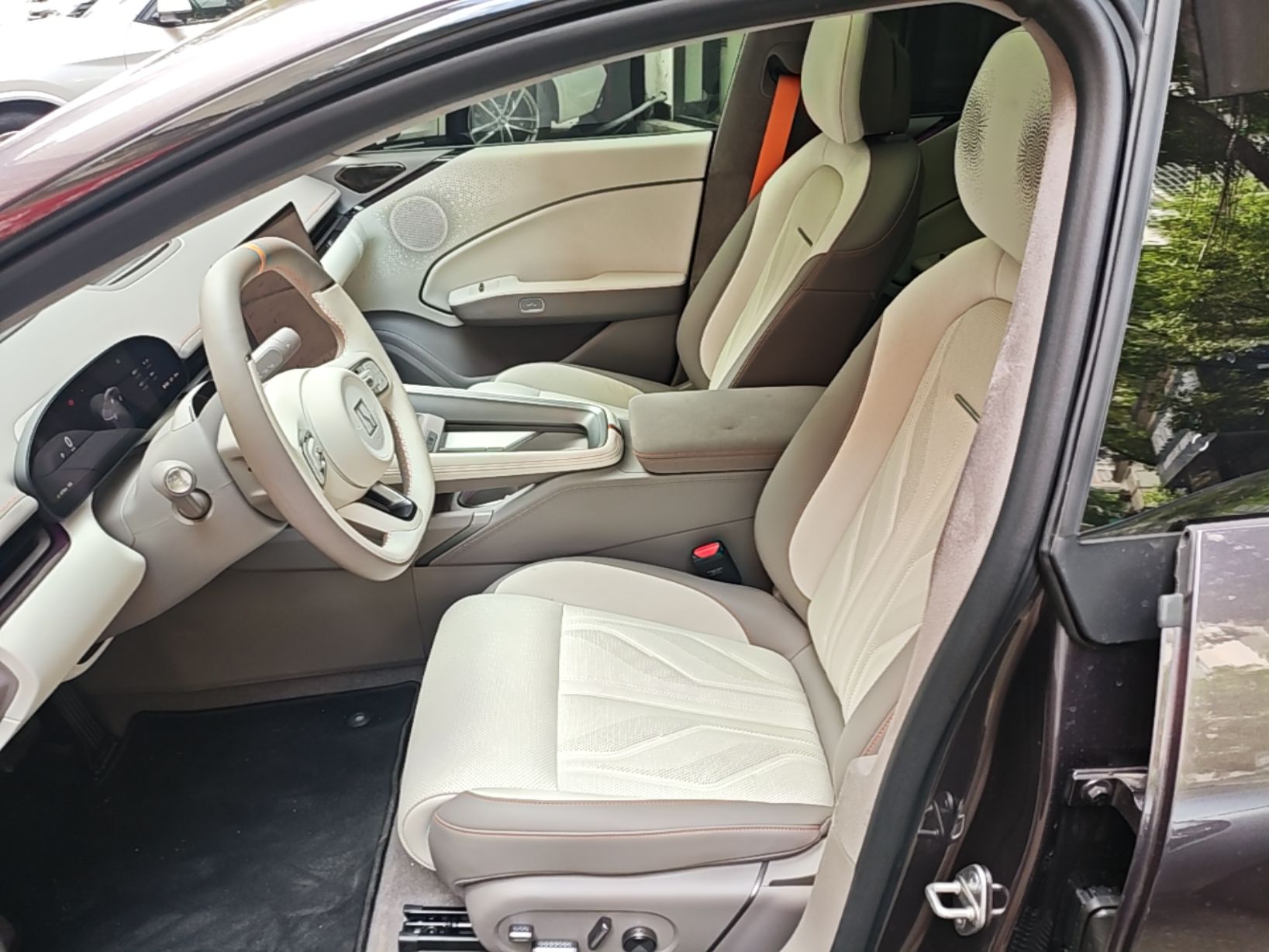 Avant de la voiture