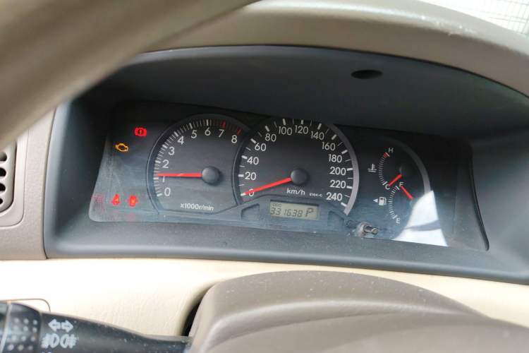 Used Toyota Corolla EX 2011 1.6L Automatic Classic Edition Instrument Cluster