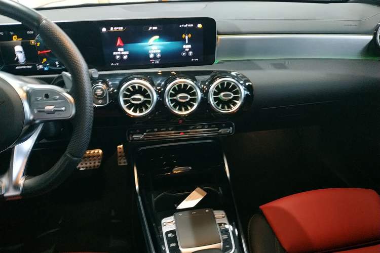 Used Mercedes-Benz A AMG 2020 AMG A 35 4MATIC Audio And AC Panel