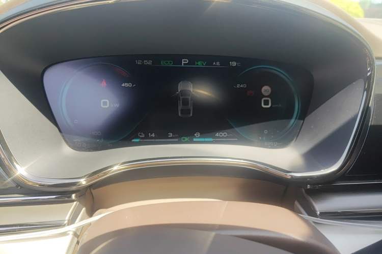 Used BYD Han 2020 DM Four-Wheel Drive Performance Edition Luxury Model Instrument Cluster