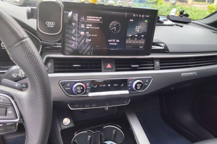 Used Audi A4L 2024 40 TFSI quattro RS Performance Package Audio And AC Panel