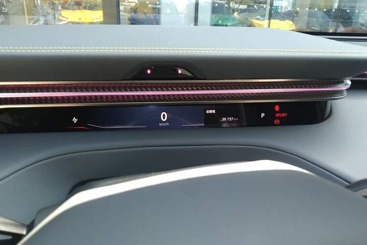 Used Lotus ELETRE 2023 ELETRE S+ Odometer Close Up