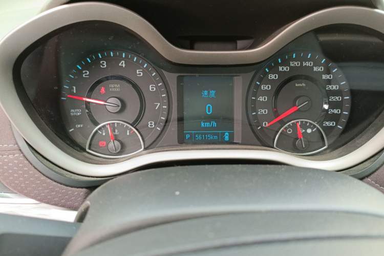 Used Chevrolet Malibu 2018 530T Automatic Luxury Edition Odometer Close Up