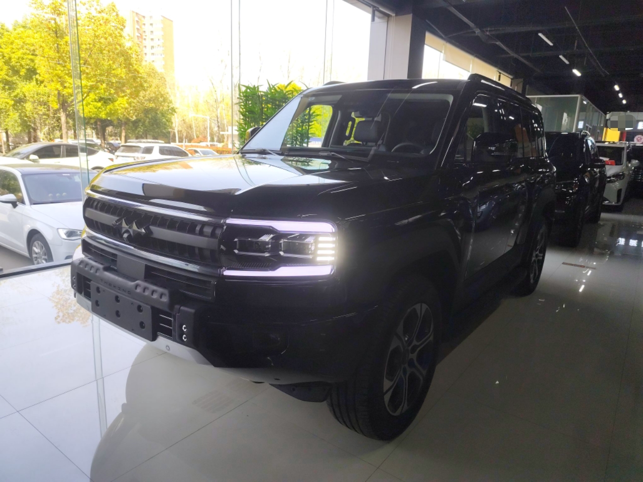 Parte inferior delantera