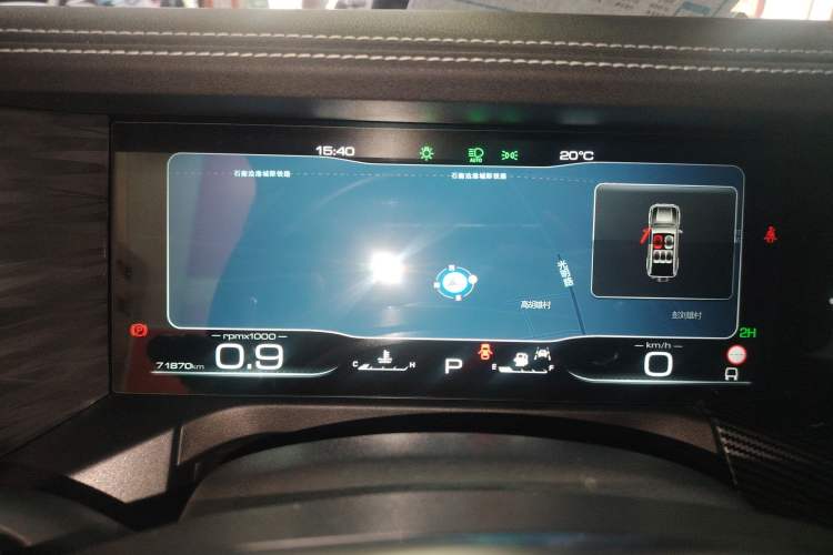 Used Tank 300 2021 Off-Road Edition 2.0T Challenger Instrument Cluster