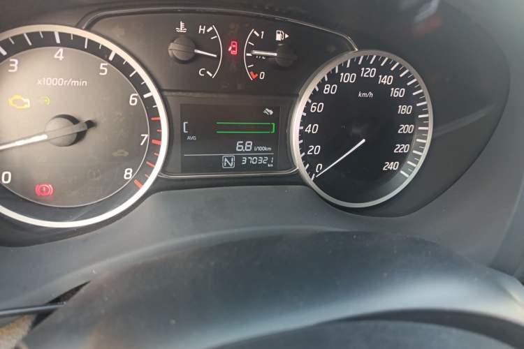 Used Nissan Sylphy 2021 Classic 1.6XL CVT Luxury Edition Odometer Close Up