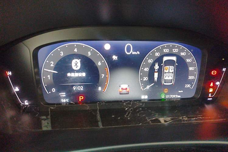 Used Honda Breeze 2025 240TURBO Two-Wheel-Drive Luxury Edition 5 Seats Instrument Cluster