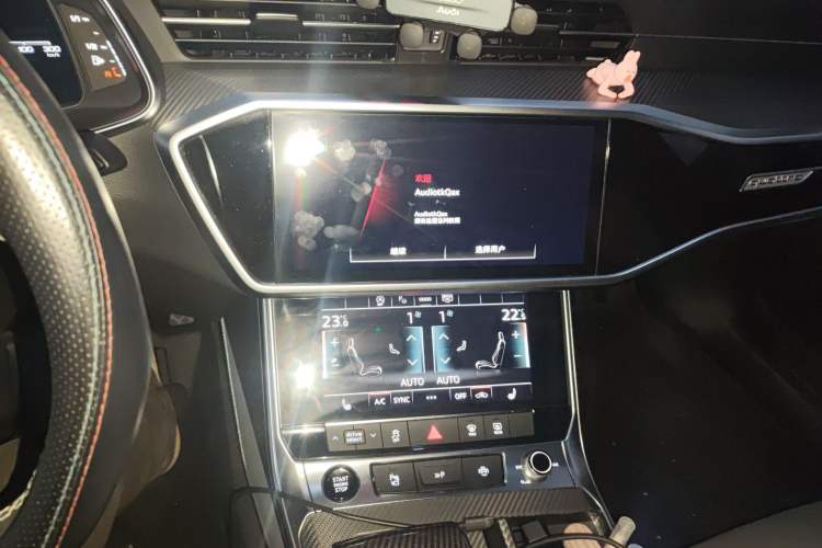 Used Audi A7L 2024 45 TFSI quattro RS Performance Edition Audio And AC Panel