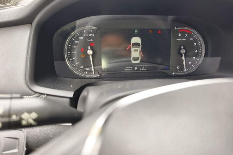 Used Roewe i6 2017 20T Automatic Internet ZhiZun Edition Odometer Close Up