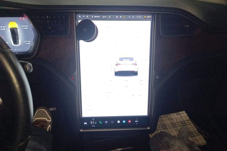 Used Tesla Model X 2017 X 100D Long Range Edition Audio And AC Panel