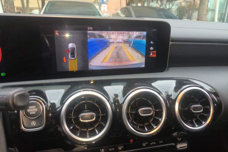 Used Mercedes-Benz A-Class 2020 Restyled A 200 L Sport Sedan Dynamic Version Audio And AC Panel