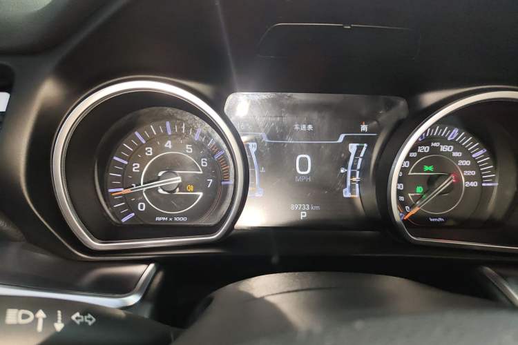 Used Jeep Grand Commander 2018 2.0T Four-Wheel Drive Smart Enjoyment Version China V Emission Standard Instrument Cluster