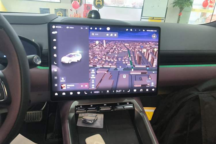 Used Zeekr 007GT 2025 Rear-Drive Intelligent Driving Version 75 kWh Audio And AC Panel