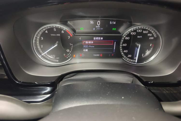 Used Cadillac XT6 2021 2.0T 6-Seater Two-Wheel Drive Luxury Version Odometer Close Up