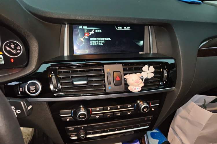 Used BMW X3 2014 xDrive20i X Design Package Audio And AC Panel