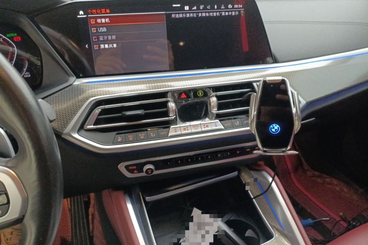 Used BMW X6 2021 xDrive40i Luxury Model with M Sport Package Audio And AC Panel