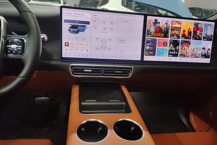 Used Li Auto L8 2023 Pro Model Audio And AC Panel