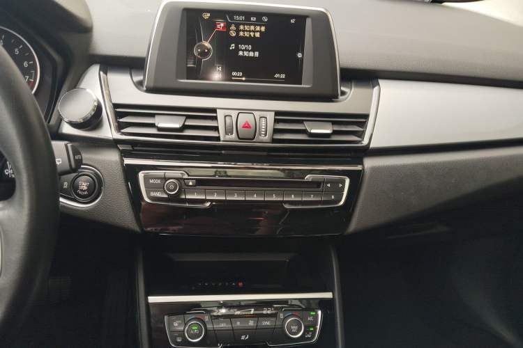 Used BMW 2 Series Gran Tourer 2015 218i Leading Model Audio And AC Panel