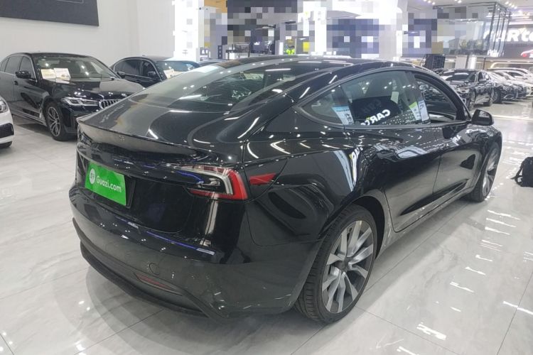 Used Tesla Model 3 2025 Model Revised Rear-Wheel-Drive Version Rear Right 45 Deg