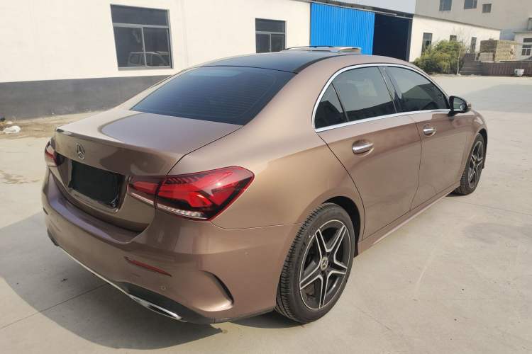 Used Mercedes-Benz A-Class 2019 Restyled A 200 L Sport Sedan Rear Right 45 Deg