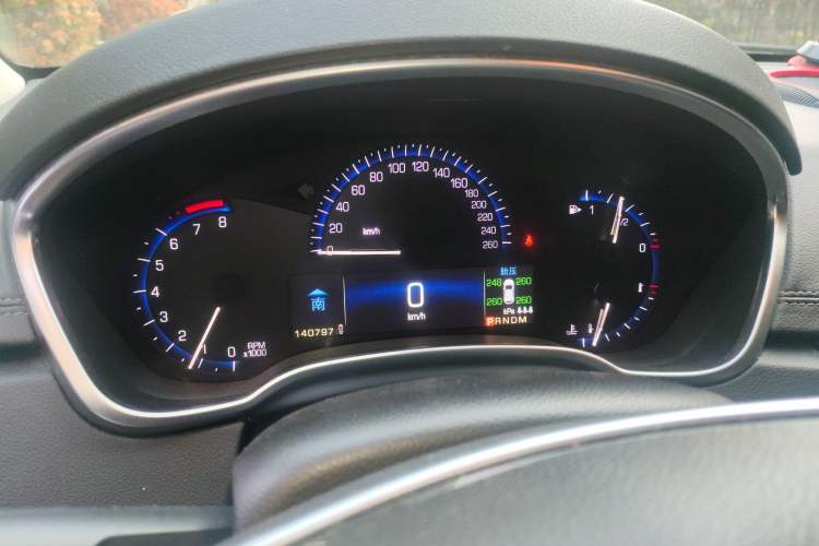 Used Cadillac SRX 2014 3.0L Luxury Model Instrument Cluster