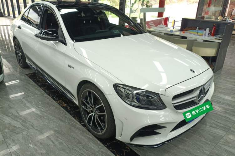 Used Mercedes-Benz C-Class AMG 2019 AMG C 43 4MATIC Front Right 45 Deg