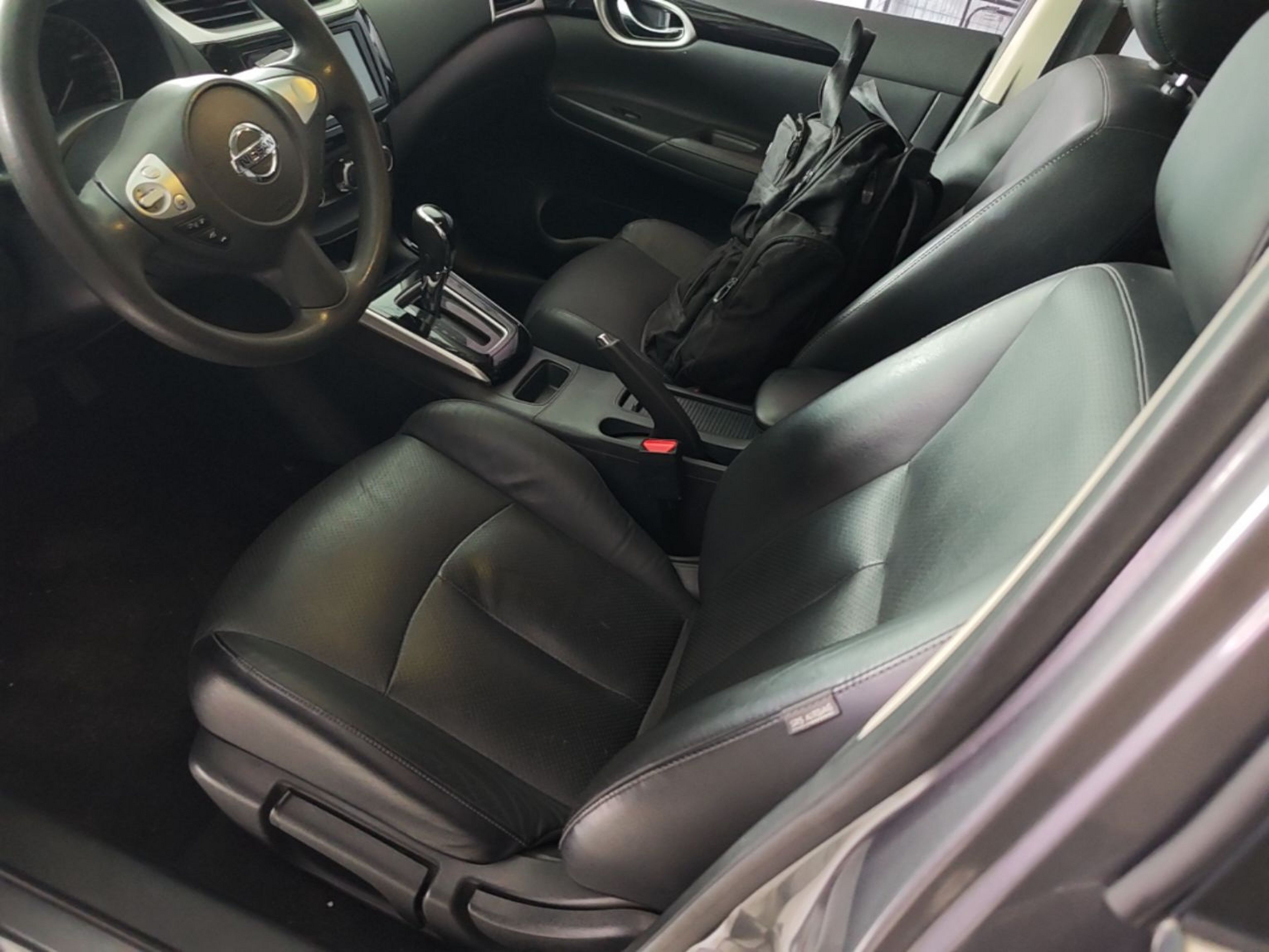 Vordere Reihe im Auto