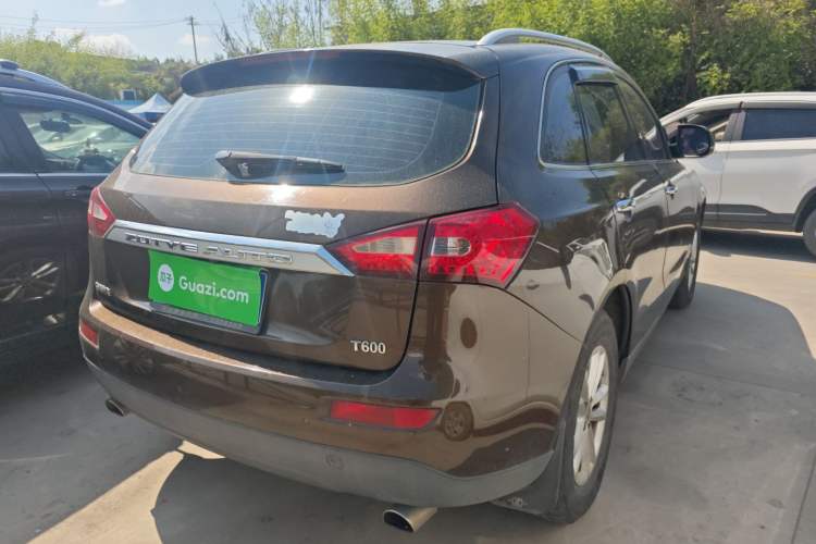 Used Zotye T600 2016 1.5T Manual Luxury Edition Rear Right 45 Deg