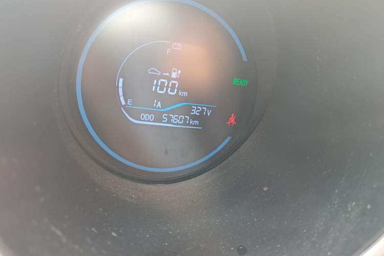 Used ORA Black Cat 2019 351 km Family Edition Odometer Close Up