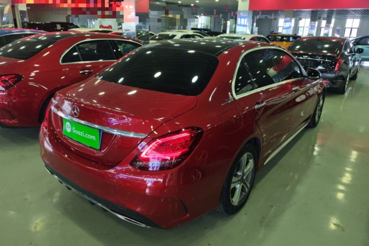 Used Mercedes-Benz C-Class 2019 C 260 L Sport Edition Rear Right 45 Deg