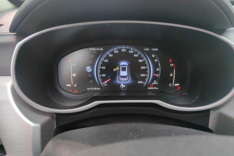 Used Geely Auto Emgrand X7 Sport 2018 1.8TD Automatic Two-Wheel Drive Smart Connect 4G Internet Edition Instrument Cluster