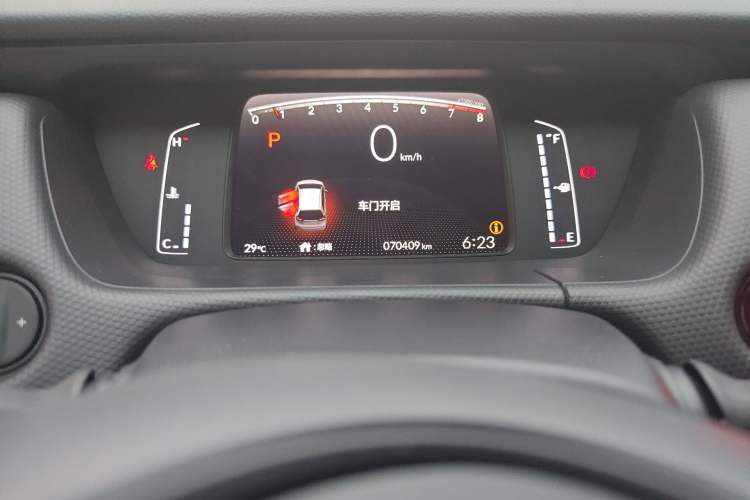 Used Honda Fit 2021 1.5L CVT Trend Edition Odometer Close Up