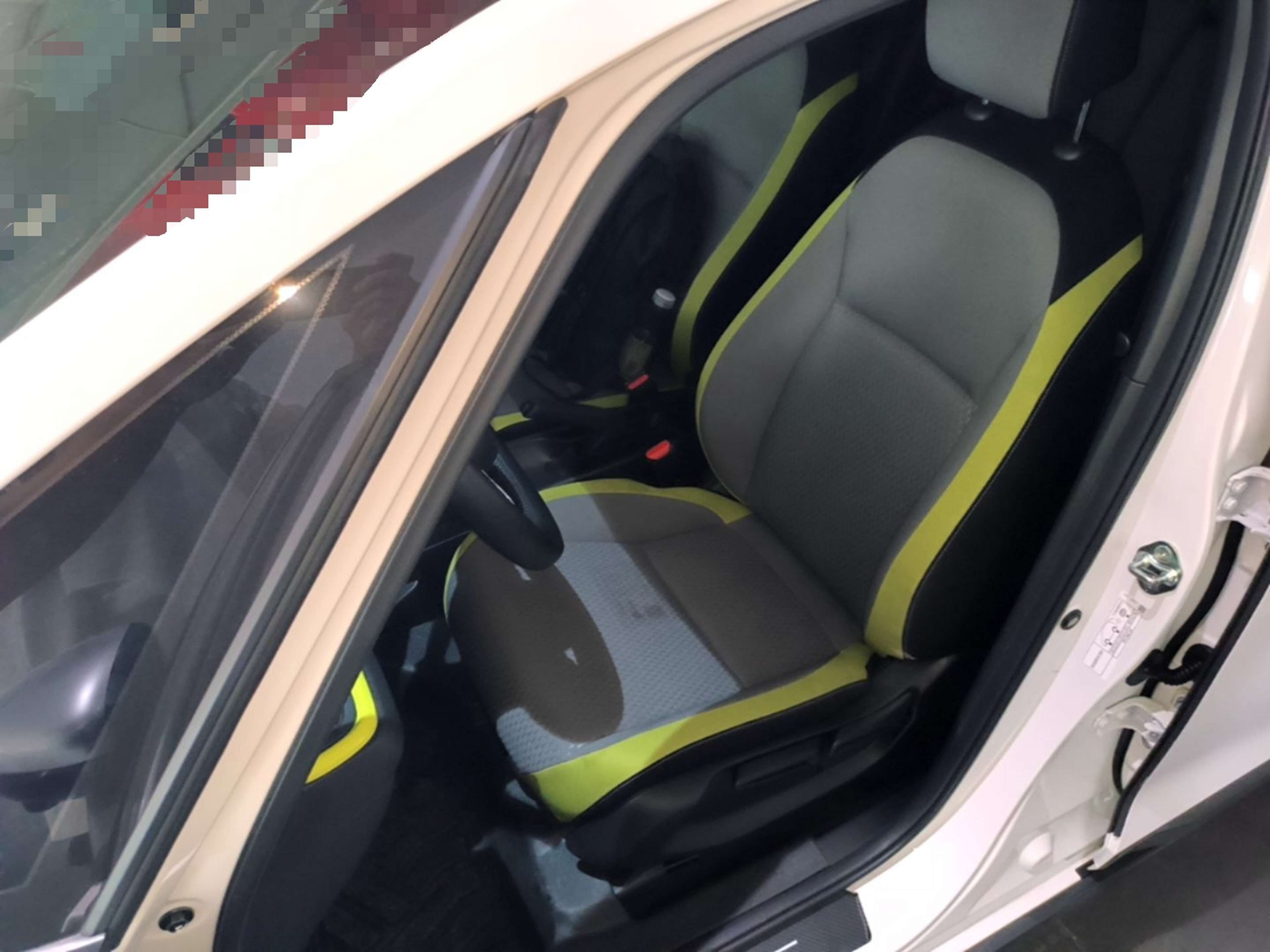 Avant de la voiture