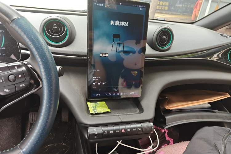 Used BYD Dolphin 2023 401km Knight Edition Audio And AC Panel