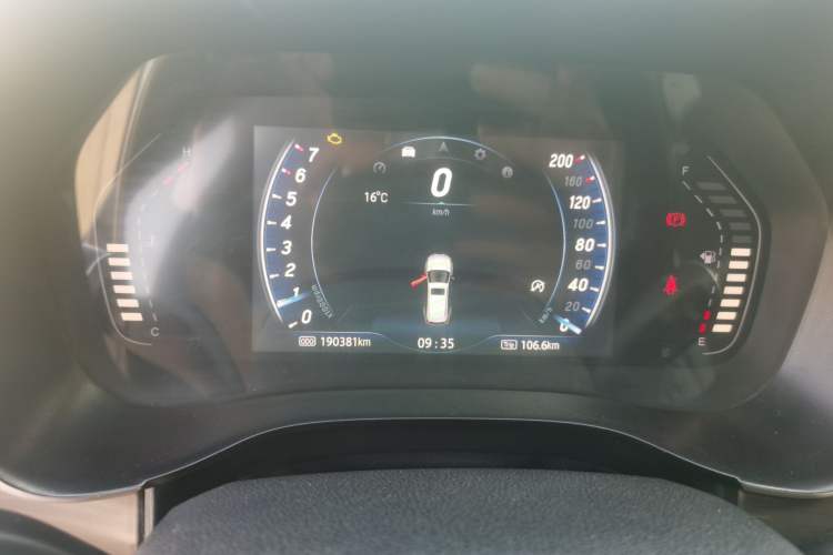 Used JMC Yusheng S350 2020 2.0T Manual 4x4 Gasoline Comfort Edition Instrument Cluster