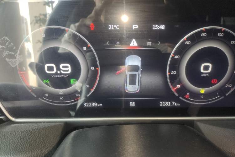 Used Hongqi HS5 2022 Facelifted Version 2.0T Smart Connect Flagship All-Wheel-Drive Edition