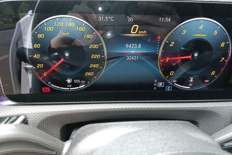 Used Mercedes-Benz A-Class 2021 A 200 L Sport Sedan Fashion Model Instrument Cluster