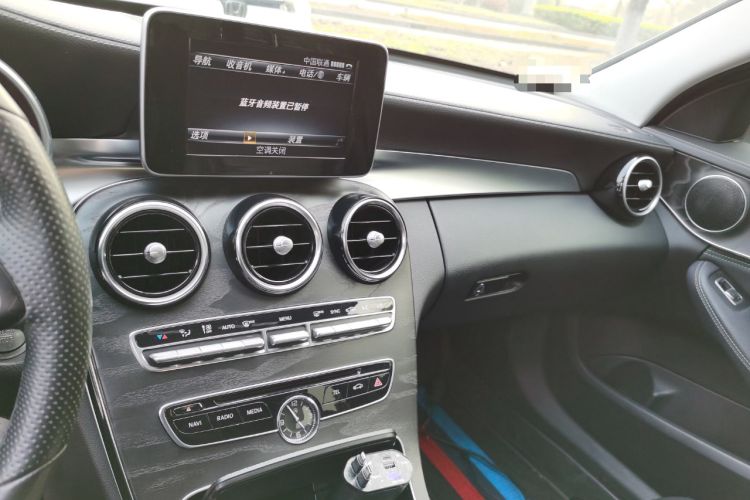 Used Mercedes-Benz C-Class 2016 C 180 L Sport Edition Audio And AC Panel