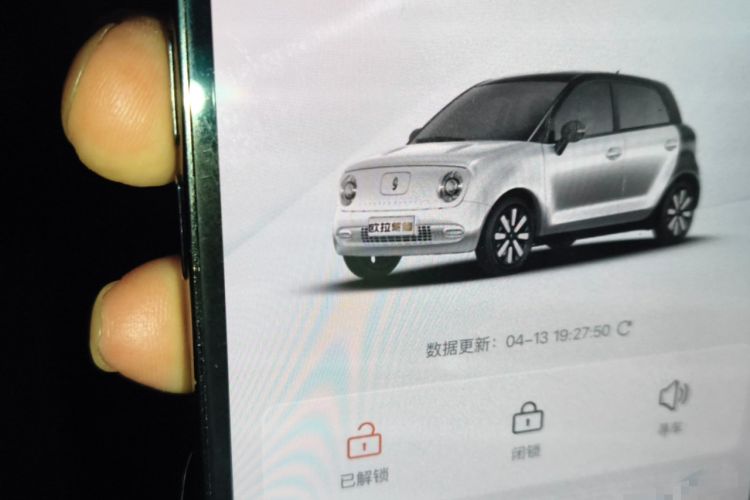 Used ORA Black Cat 2021 351 km Luxury Version Vehicle Key