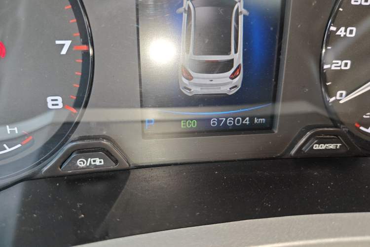 Used Geely Auto Emgrand GS 2019 1.4T CVT Edition Odometer Close Up