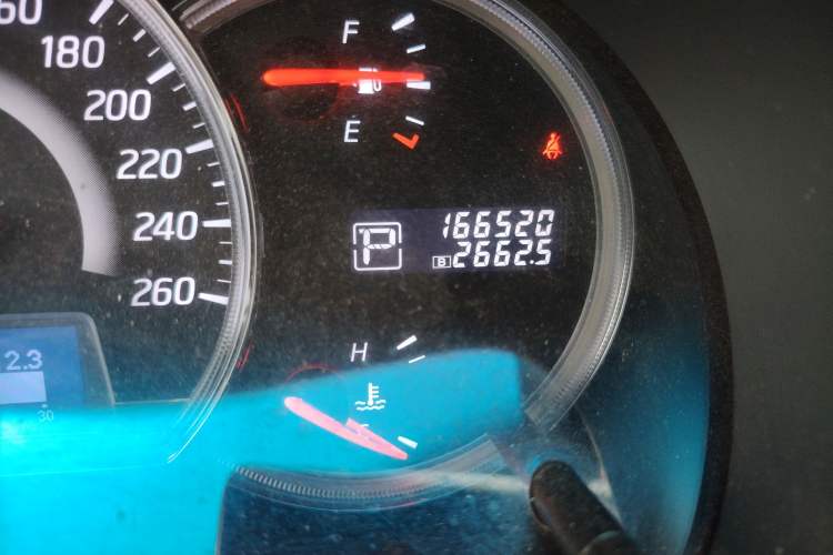 Used Nissan Teana 2012 2.5L XL Smart Enjoyment Version Odometer Close Up