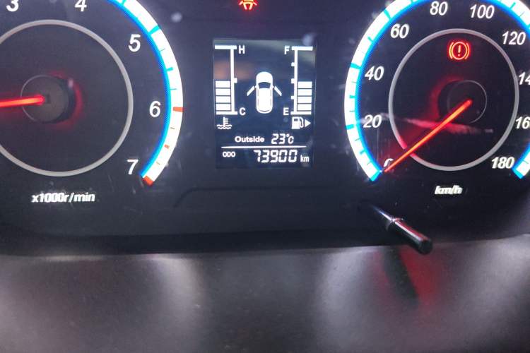 Used CHANGAN KAICHENG Ounuo S 2019 1.5L Ouno S Comfort Edition China VI Standard JL473QG Odometer Close Up