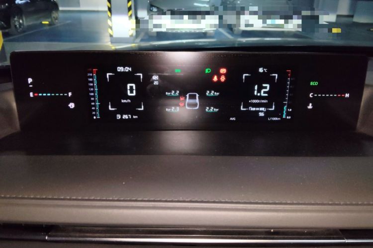 Used CHANGAN Eado DD 2023 Blue Whale NE 1.5T GDI DCT Navigation Model Instrument Cluster
