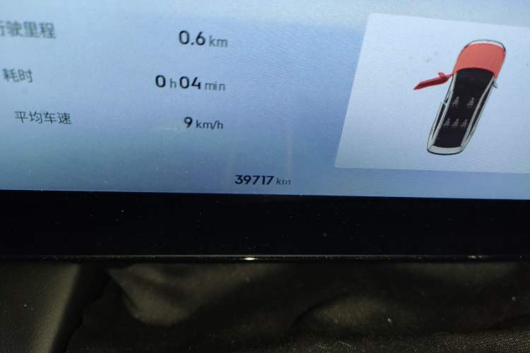 Used Geely Galaxy L6 2024 125km PLUS Dragon Edition Odometer Close Up