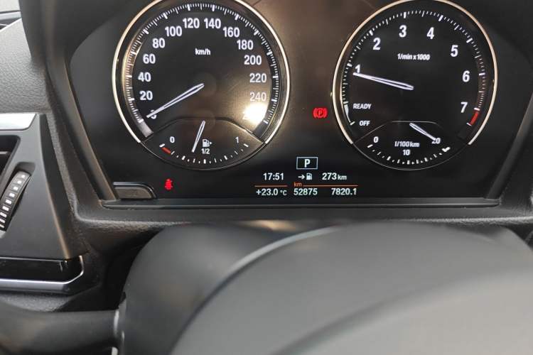Used BMW 1 Series 2020 120i M Sport Package Odometer Close Up
