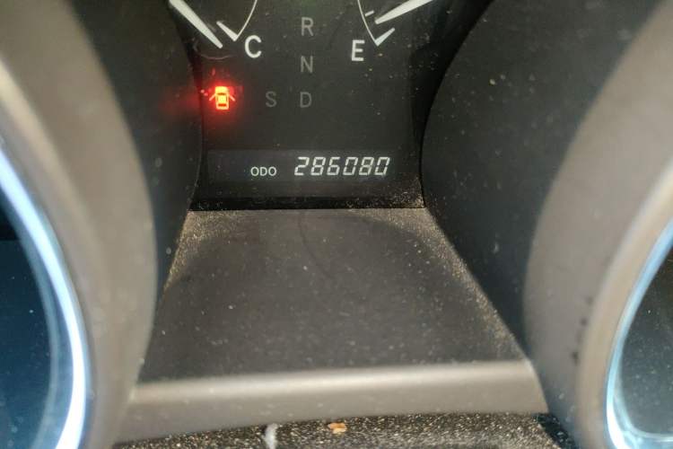 Used Toyota Highlander 2009 3.5L 4x4 7-Seater Luxury Edition Odometer Close Up