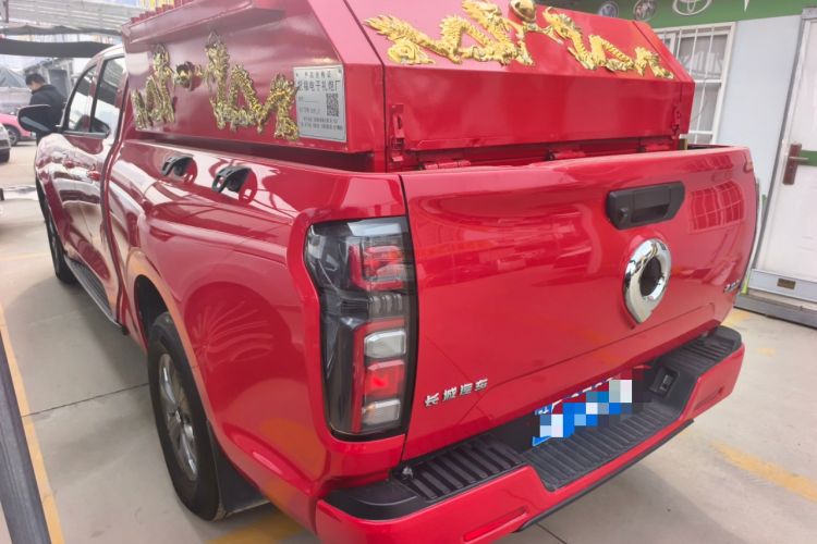 Used Great Wall Poer 2023 2.0T Commercial Version Automatic Diesel 4x4 Elite Long-Box GW4D20M